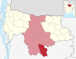 Gaffargaon in Mymensingh division (Bangladesh)